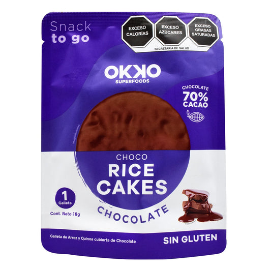 Galleta De Arroz Sab Chocolate 18 G (OKKO)