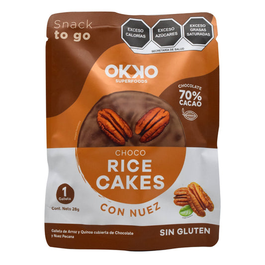 Galleta De Arroz Sab Chocolate Y Nuez 28 G (OKKO)