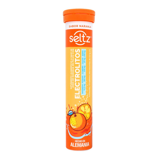 Electrolitos  Naranja 13 Tabletas (SELTZ)