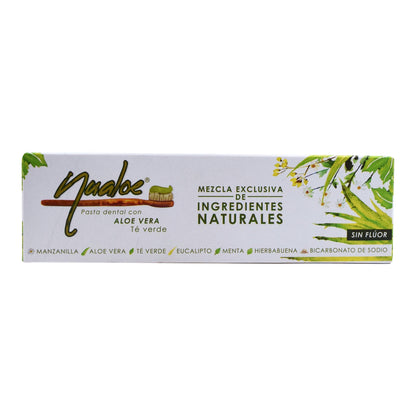 Pasta Dental Con Aloe Vera 90 G (NUALOE)