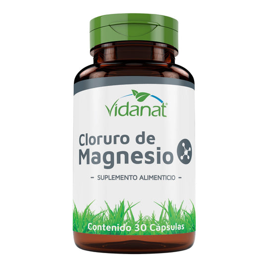 Cloruro De Magnesio 30 Cápsulas (VIDANAT/VITAMINAS)