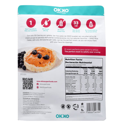 Galleta De Arroz Integral 140 G (OKKO)