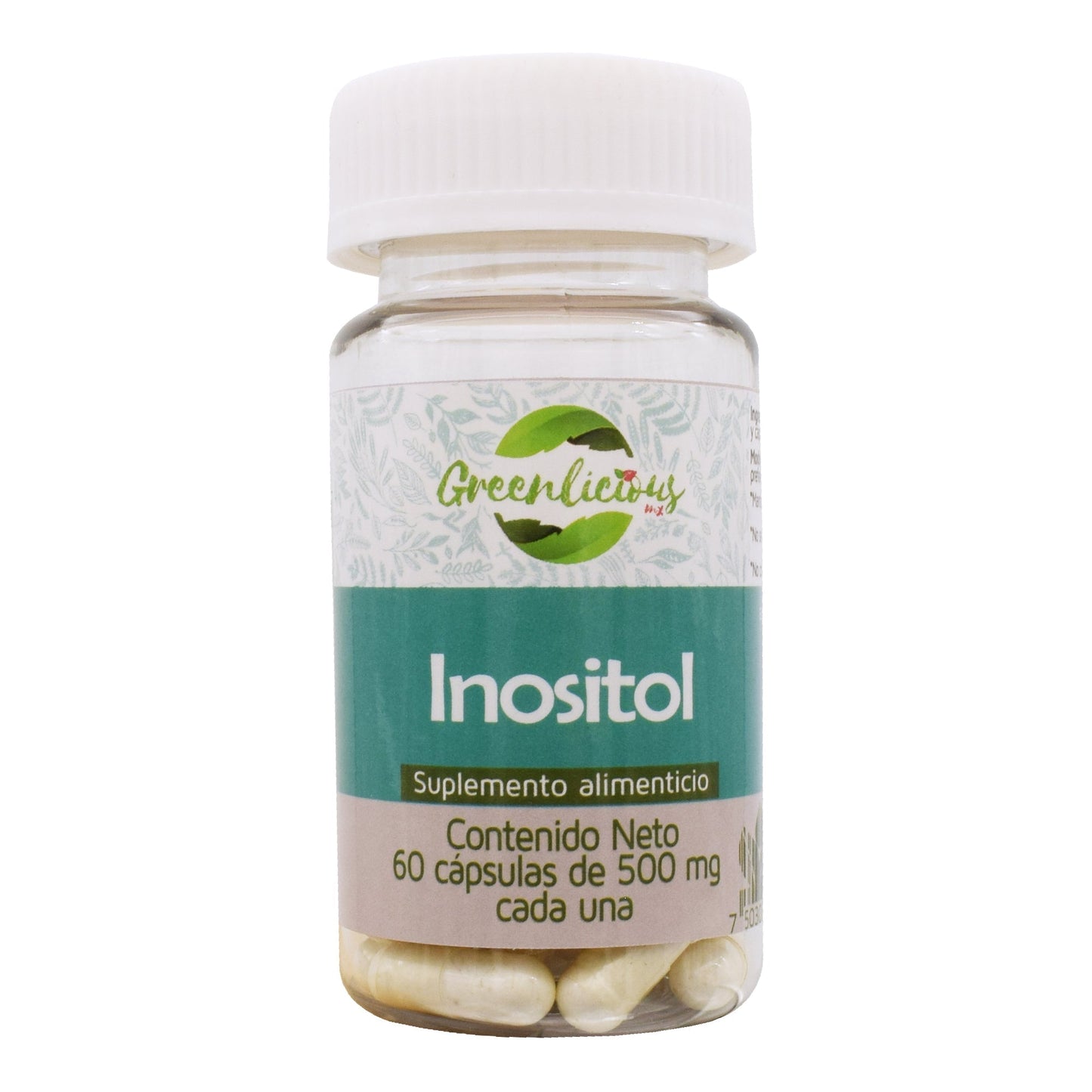 Inositol 60 Cápsulas (GREENLICIOUS MX)