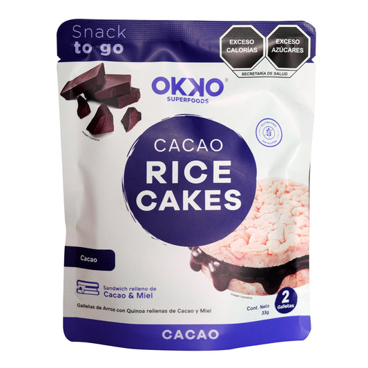 Cocoa Rice Cakes 33 G (OKKO)