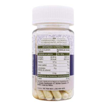 Luteina 60 Cápsulas (GREENLICIOUS MX)