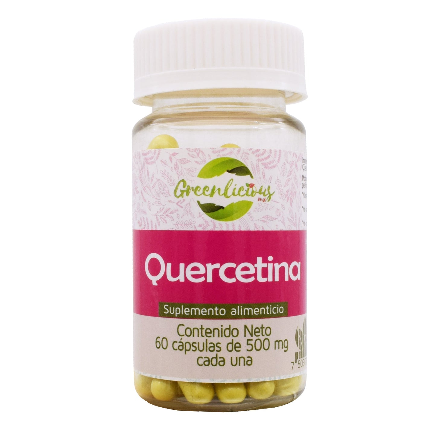 Quercetina 60 Cápsulas (GREENLICIOUS MX)