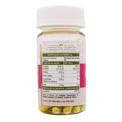 Quercetina 60 Cápsulas (GREENLICIOUS MX)