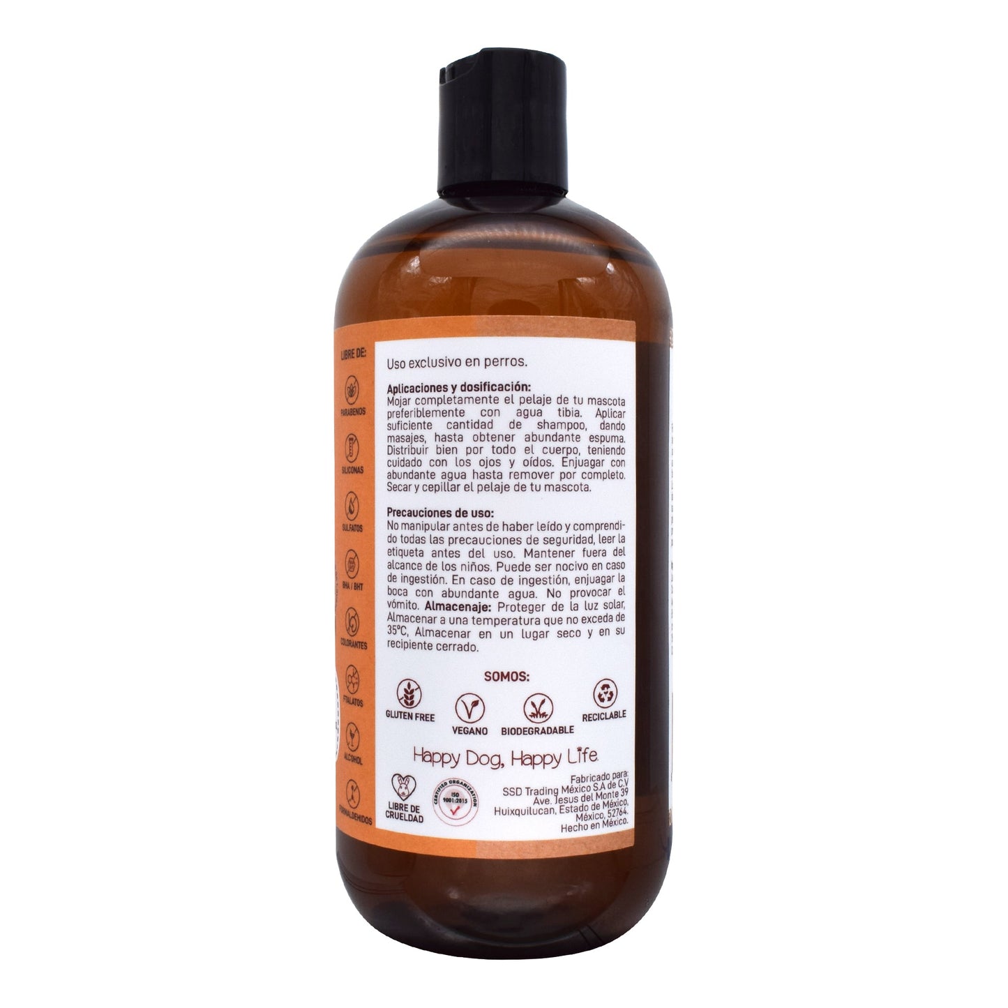 Shampoo Extracto De Avena Para Perro 480 Mililitros (PETTING IS CARING)