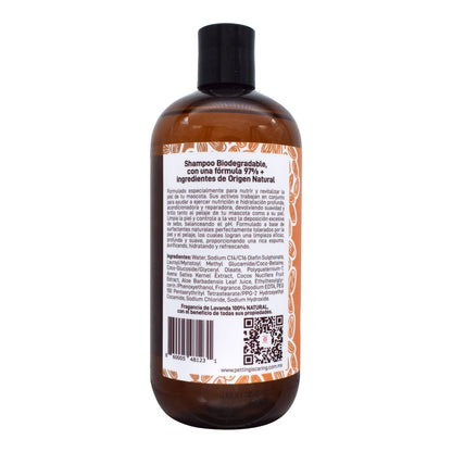 Shampoo Extracto De Avena Para Perro 480 Mililitros (PETTING IS CARING)