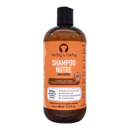Shampoo Extracto De Avena Para Perro 480 Mililitros (PETTING IS CARING)