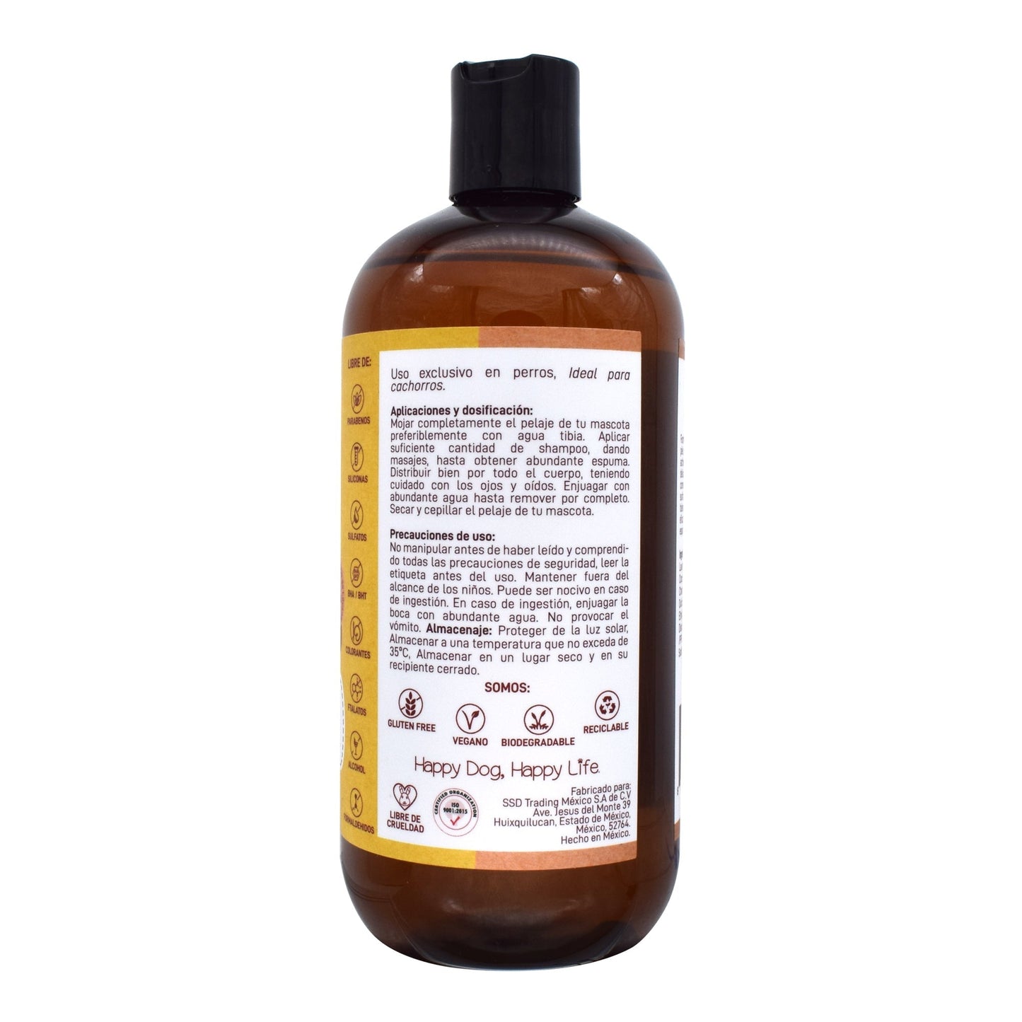 Shampoo Extracto De Manzanilla Para Perro 480 Mililitros (PETTING IS CARING)