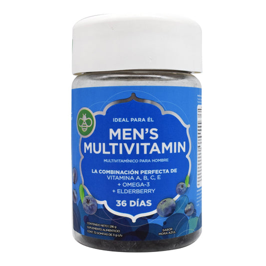 Gomitas Multi Para Hombre Mora Azul 216 G (HEALLY)