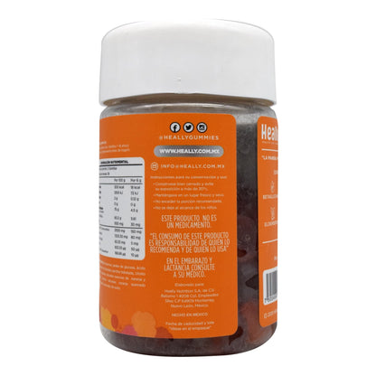 Gomitas De Vitamina C Mandarina Naranja 216 G (HEALLY)