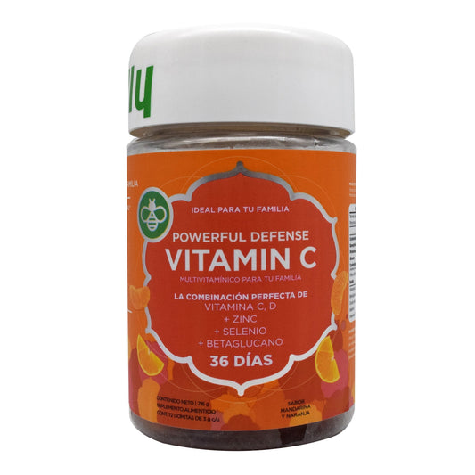 Gomitas De Vitamina C Mandarina Naranja 216 G (HEALLY)