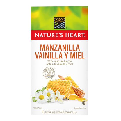 Te De Manzanilla Vainilla Miel 20 Sob (NATURES HEART)