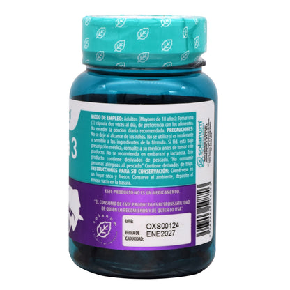 Omega 3 Max 60 Cápsulas (SOLANUM TURQUESA)