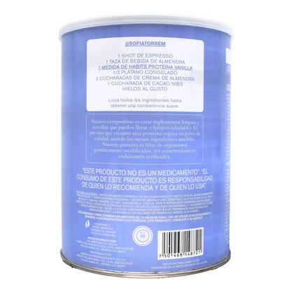 Proteina Vegana Vainilla 488 G (HABITS)