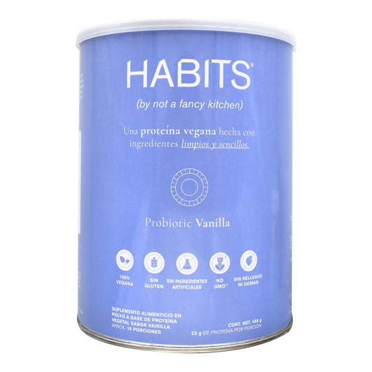 Proteina Vegana Vainilla 488 G (HABITS)