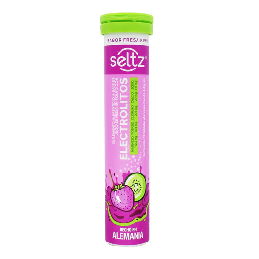 Electrolitos  Fresa Kiwi 13 Tabletas (SELTZ)