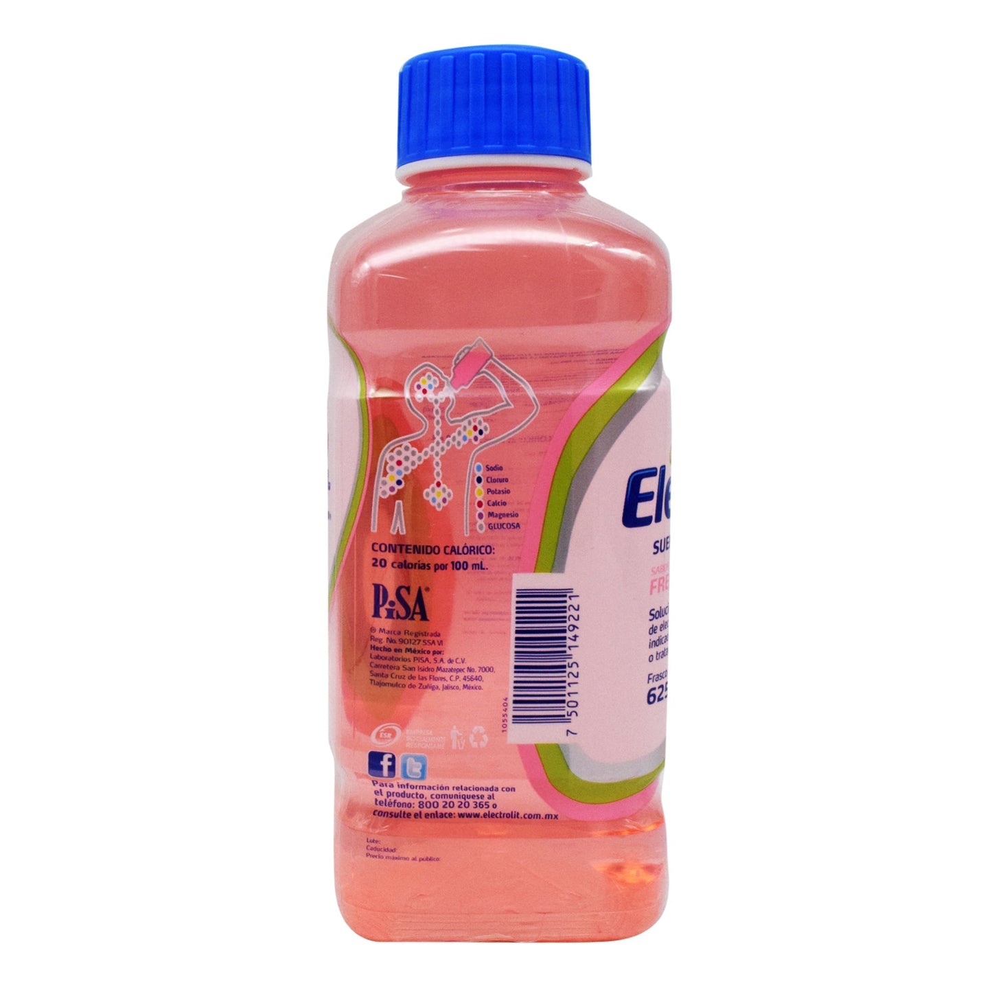 Electrolit Fresa Kiwi 625 Mililitros (ELECTROLIT)