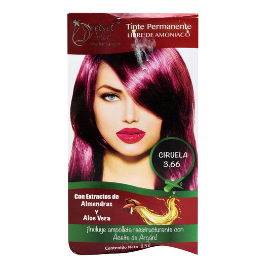 Tinte Ciruela 150 Mililitros (VELVET COLOR)