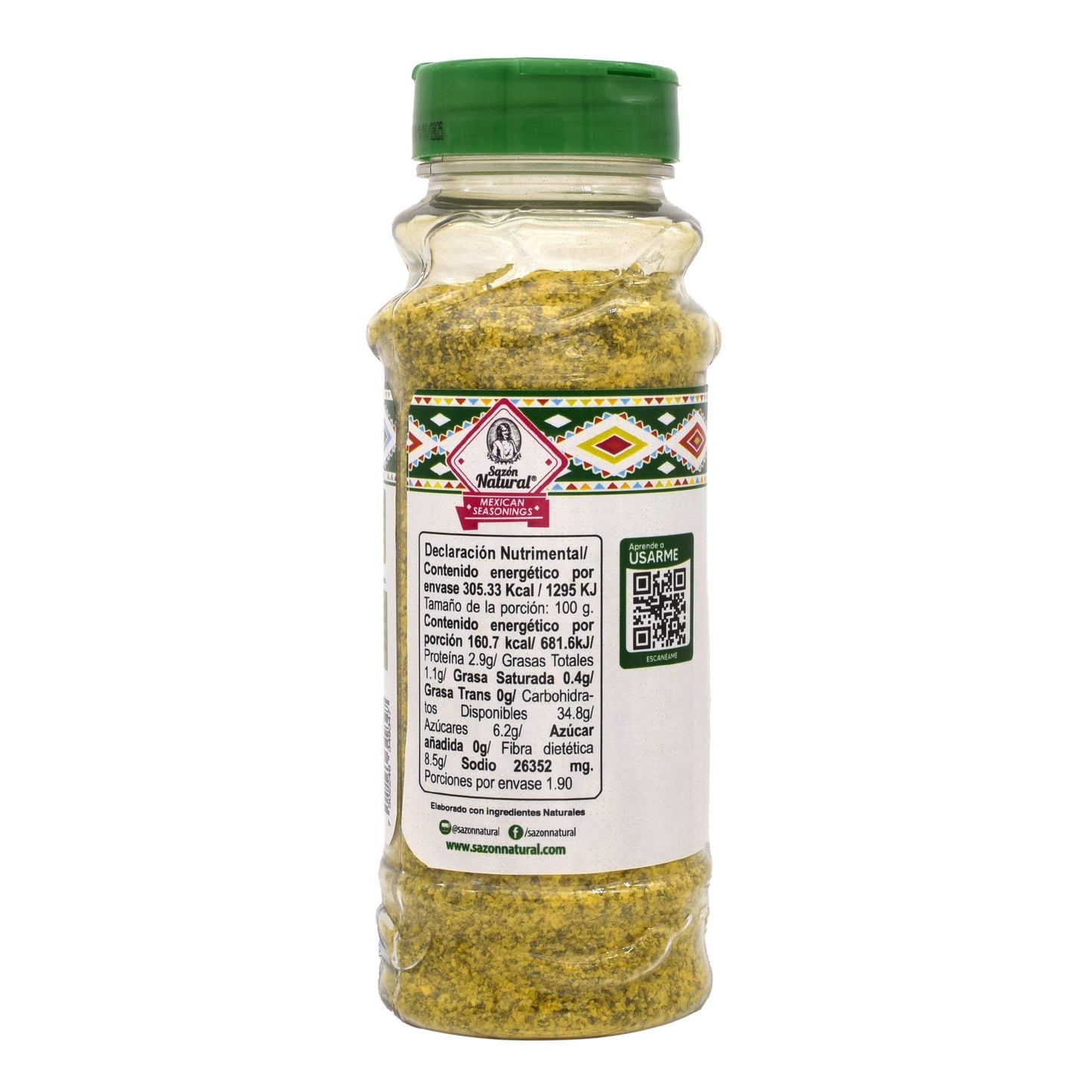 Sazonador Limon Y Pimienta 190 G (SAZON NATURAL)