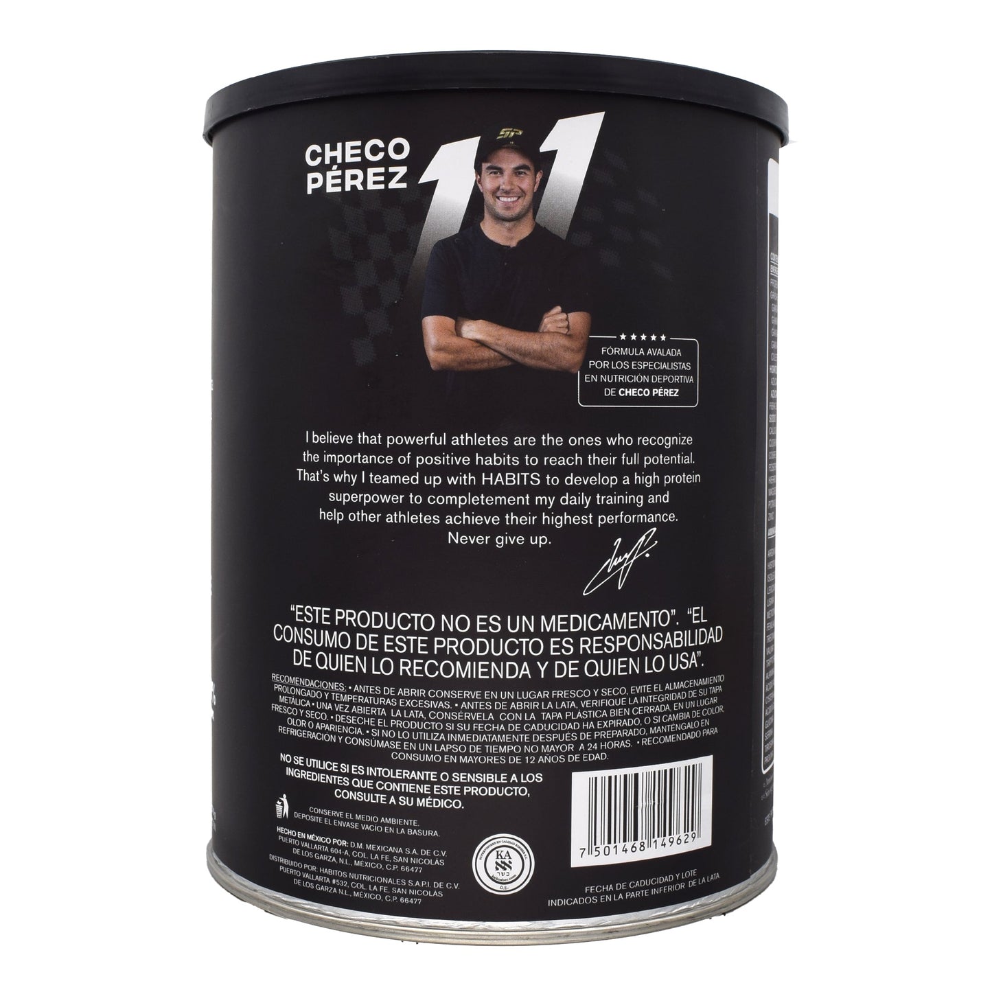 Proteina Vegetal High Performance Vainilla 578 G (HABITS)