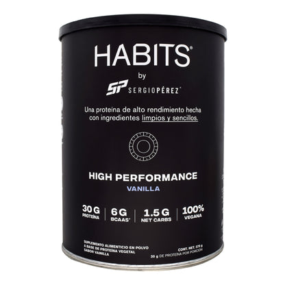 Proteina Vegetal High Performance Vainilla 578 G (HABITS)