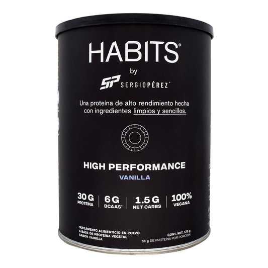 Proteina Vegetal High Performance Vainilla 578 G (HABITS)