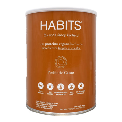 Proteina Vegana  Cacao 488 G (HABITS)