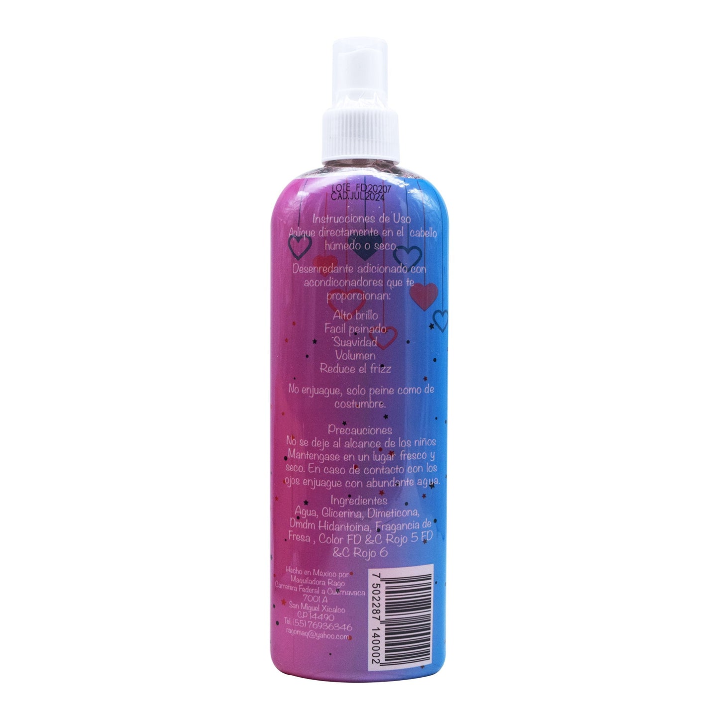 Desenredante De Cabello 300 Mililitros (FREEZY)