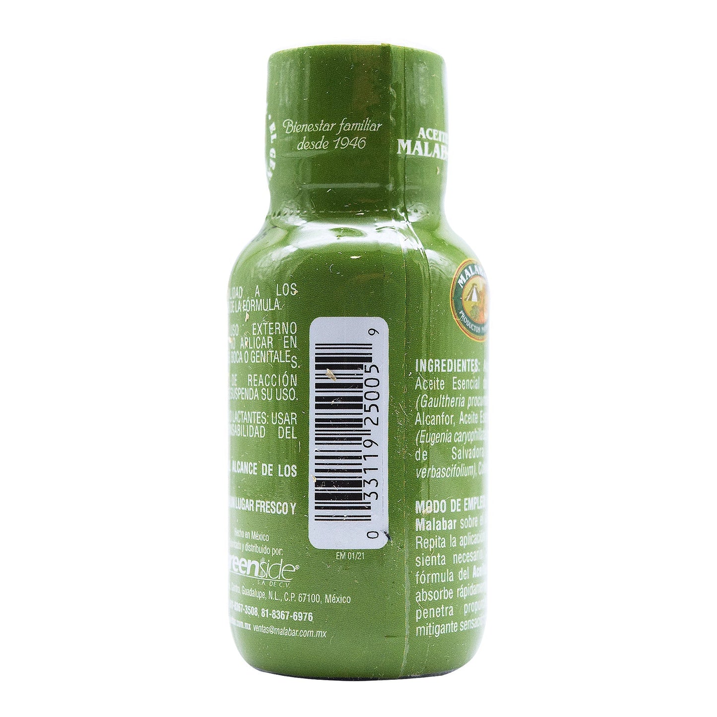 Aceite Malabar 60 Mililitros (MALABAR)