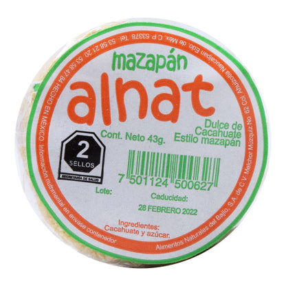 Mazapan 43 G (Paquete 25) (MAZAPAN ALNAT)