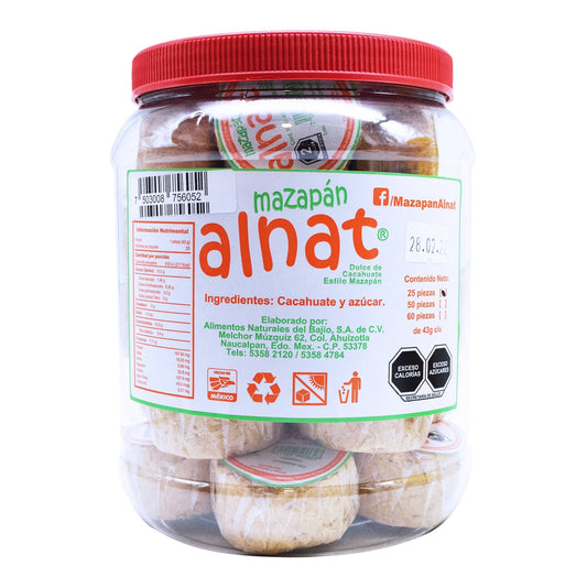 Mazapan 43 G (Paquete 25) (MAZAPAN ALNAT)