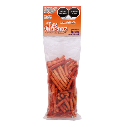 Churritos Con Chile 100 G (Caja 15) (LOS CHARRITOS)