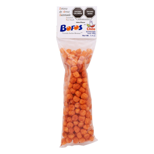 Botana De Arroz Inflado Sab Chile 40 G (Caja 15) (LOS CHARRITOS)
