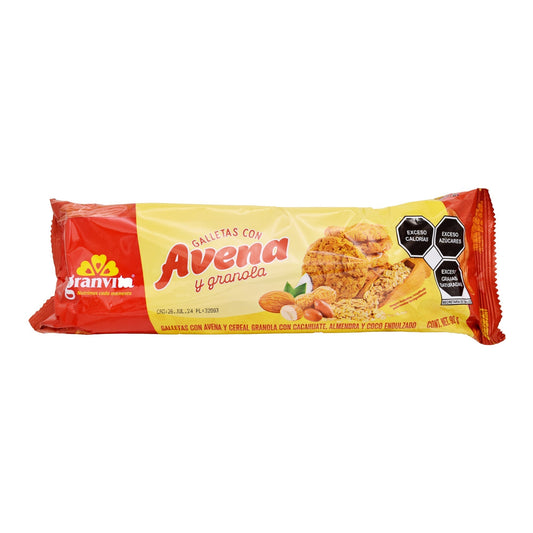 Galleta De Avena Y Granola 90 G (GRANVITA)