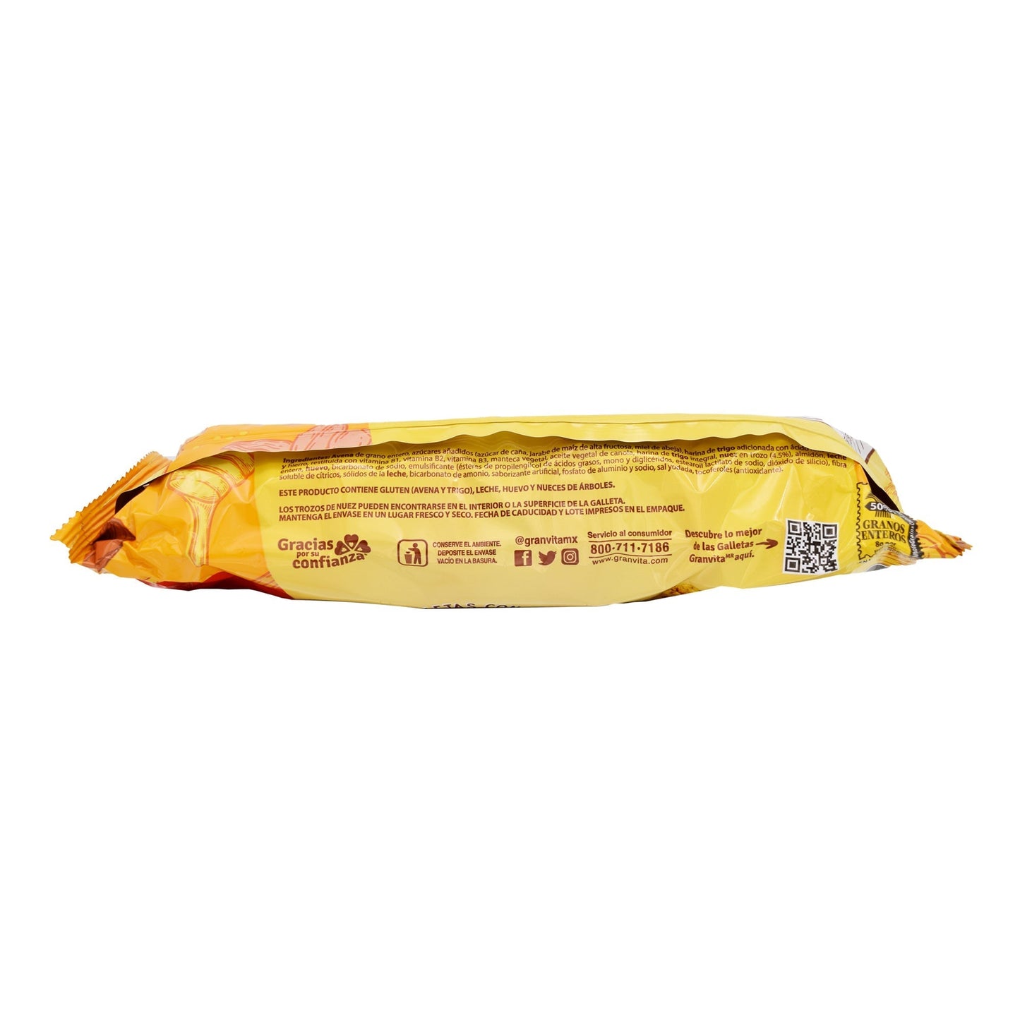 Galleta De Avena Miely Nuez 90 G (GRANVITA)