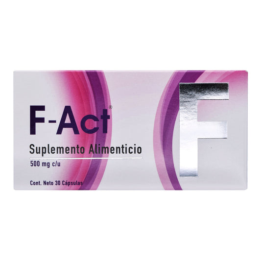 F Act 500 Miligramos 30 Cápsulas (YP VIDANAT)