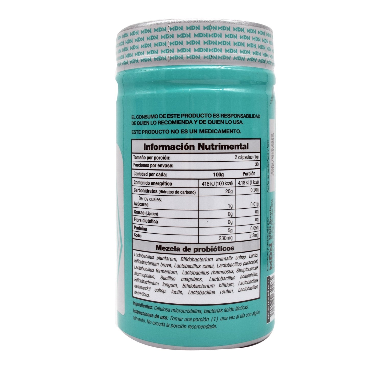 Probioticos 60 Cápsulas (MDN LABS)