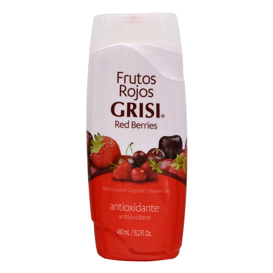 Jabon Corporal Antioxidante Bayas Rojas 450 Mililitros (SHOWER FRUTOS ROJOS)