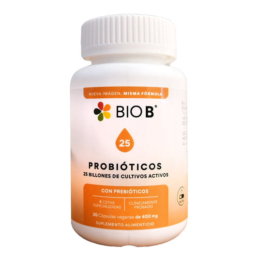 25 Billones Probioticos 30 Cápsulas (BIO B)