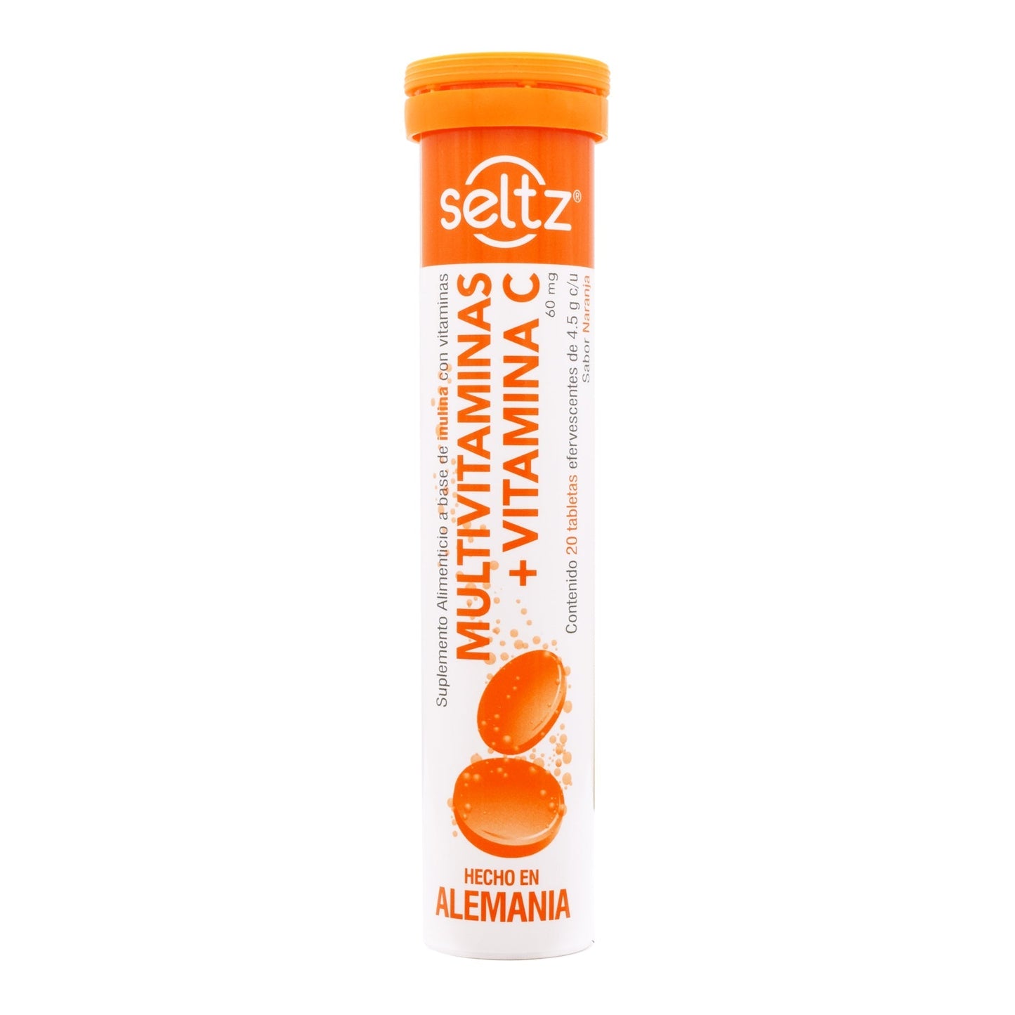 Multivitaminas Vitamina C Efervescente 20 Tabletas (SELTZ)