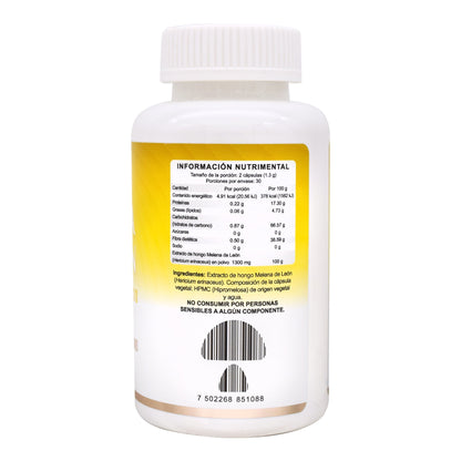 Melena De Leon 60 Cápsulas (MUSROOM)