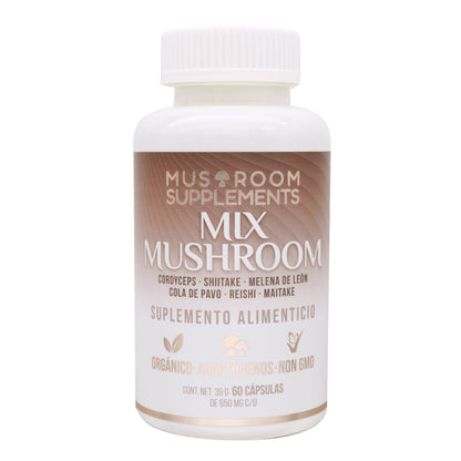 Mix Mushroom 60 Cápsulas (MUSROOM)