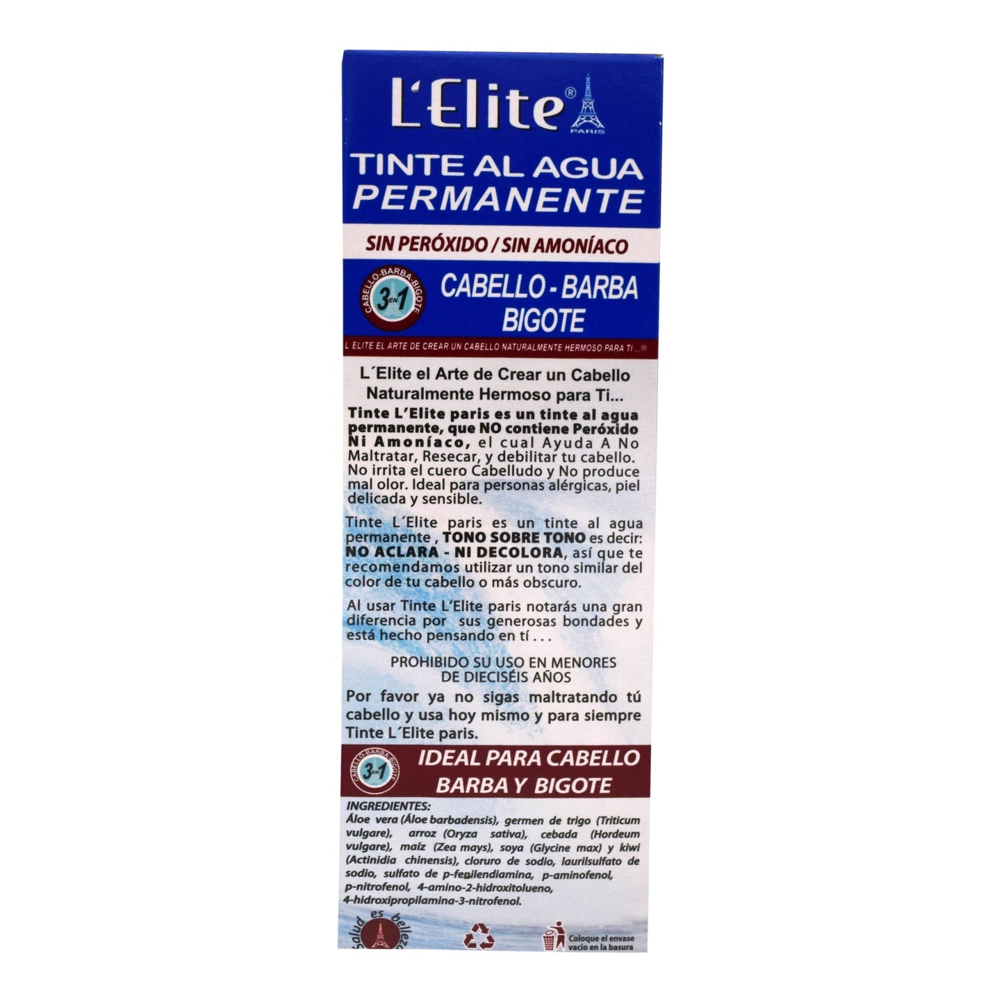 Tinte For Men Castaí±o Obscuro Elite 10 G (LELITE)