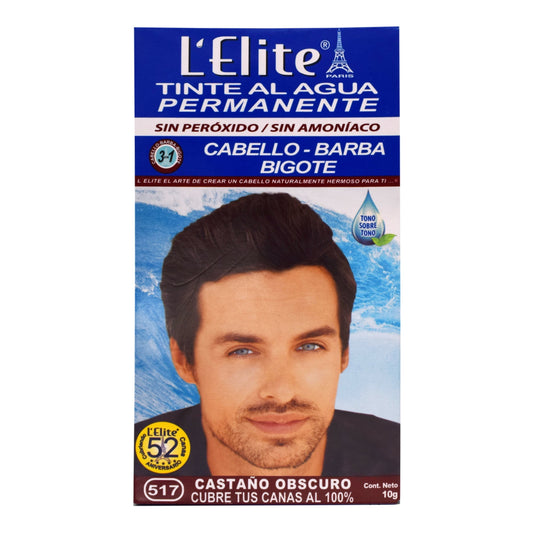 Tinte For Men Castaí±o Obscuro Elite 10 G (LELITE)