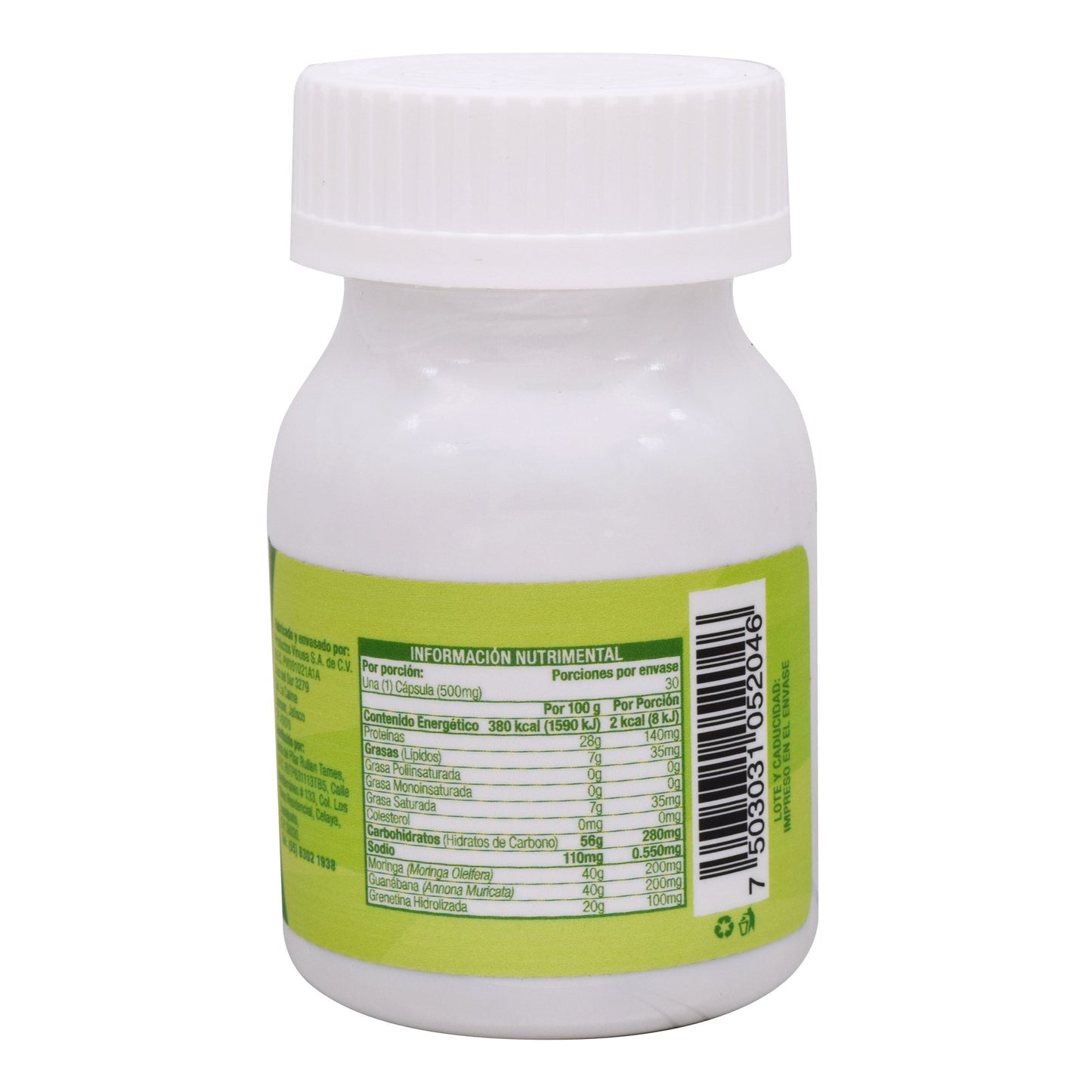 Moringa Guanabana 30 Cápsulas (ZHI LITE)