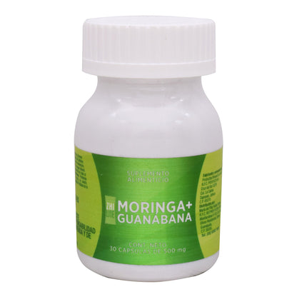 Moringa Guanabana 30 Cápsulas (ZHI LITE)