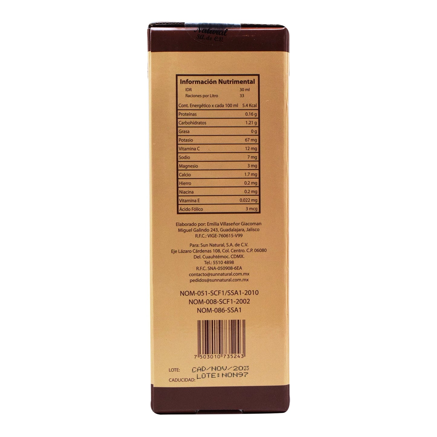 Jugo De Nonni 1 L (SUN NATURAL)